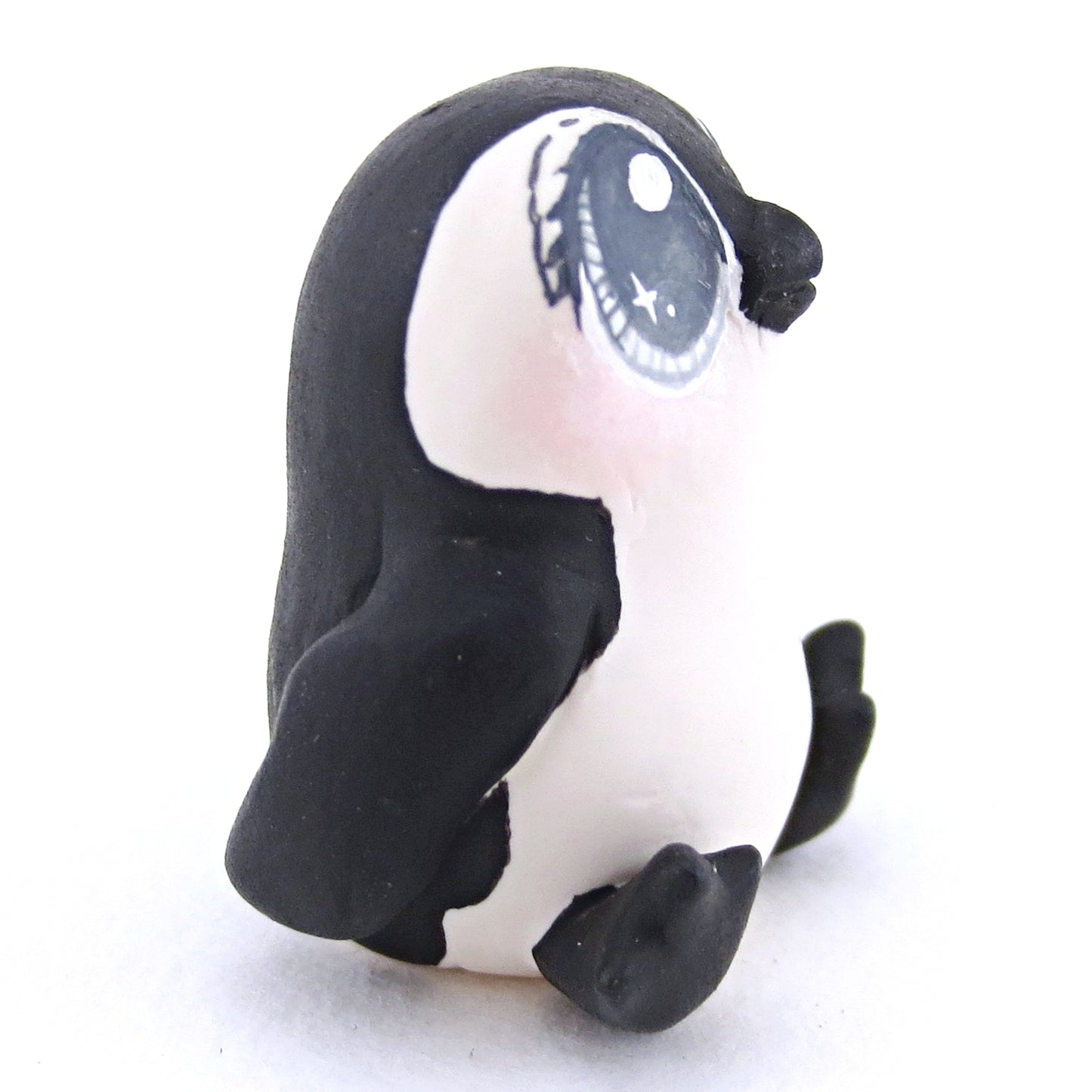 Little Penguin Figurine - Polymer Clay Christmas Animals