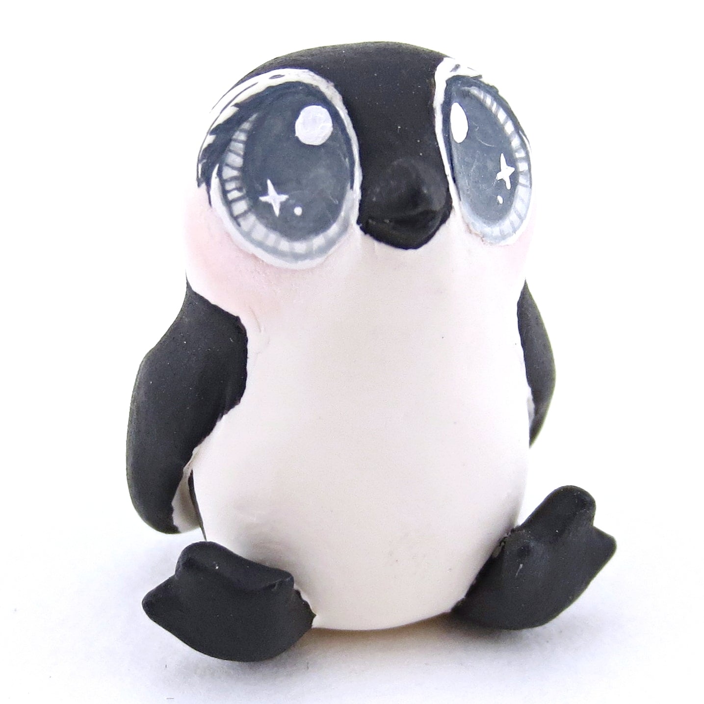 Little Penguin Figurine - Polymer Clay Christmas Animals