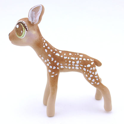 Baby Deer Fawn Figurine - Polymer Clay Fall Animals