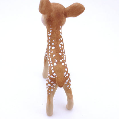 Baby Deer Fawn Figurine - Polymer Clay Fall Animals