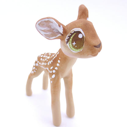 Baby Deer Fawn Figurine - Polymer Clay Fall Animals