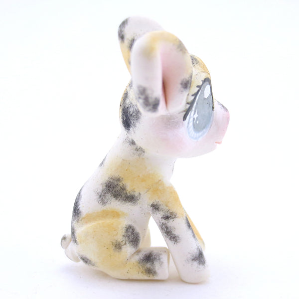 Tricolor Piglet Figurine - Polymer Clay Fall Animals