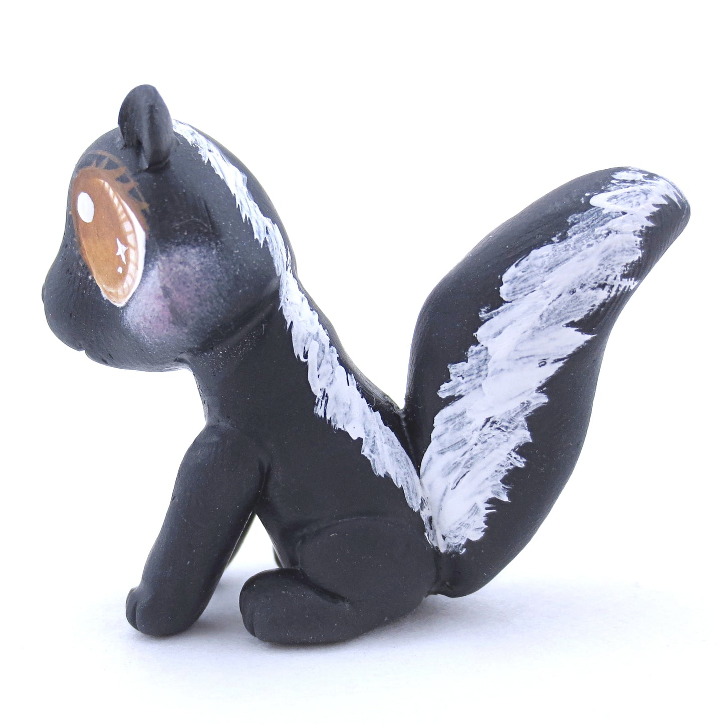 Skunk Figurine - Polymer Clay Fall Animals