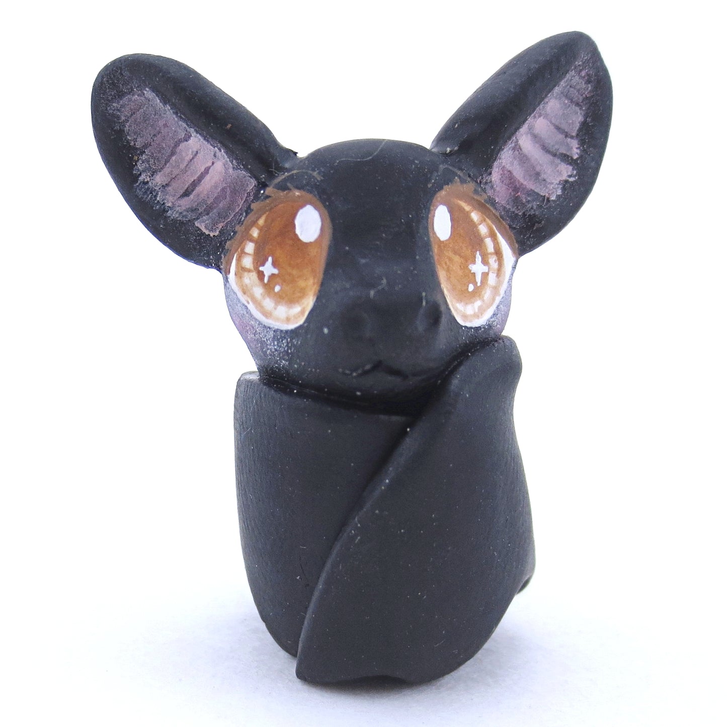 Big-Eared Bat Figurine - Polymer Clay Fall Animals