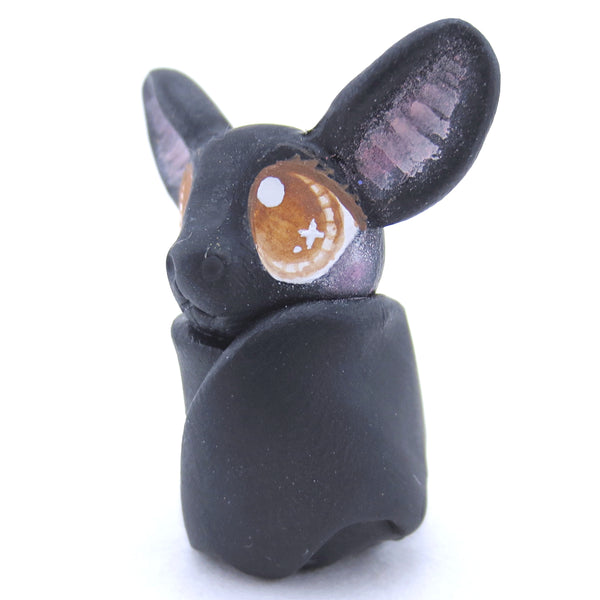 Big-Eared Bat Figurine - Polymer Clay Fall Animals