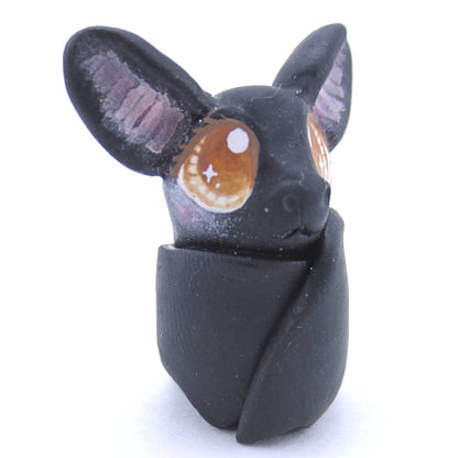 Big-Eared Bat Figurine - Polymer Clay Fall Animals