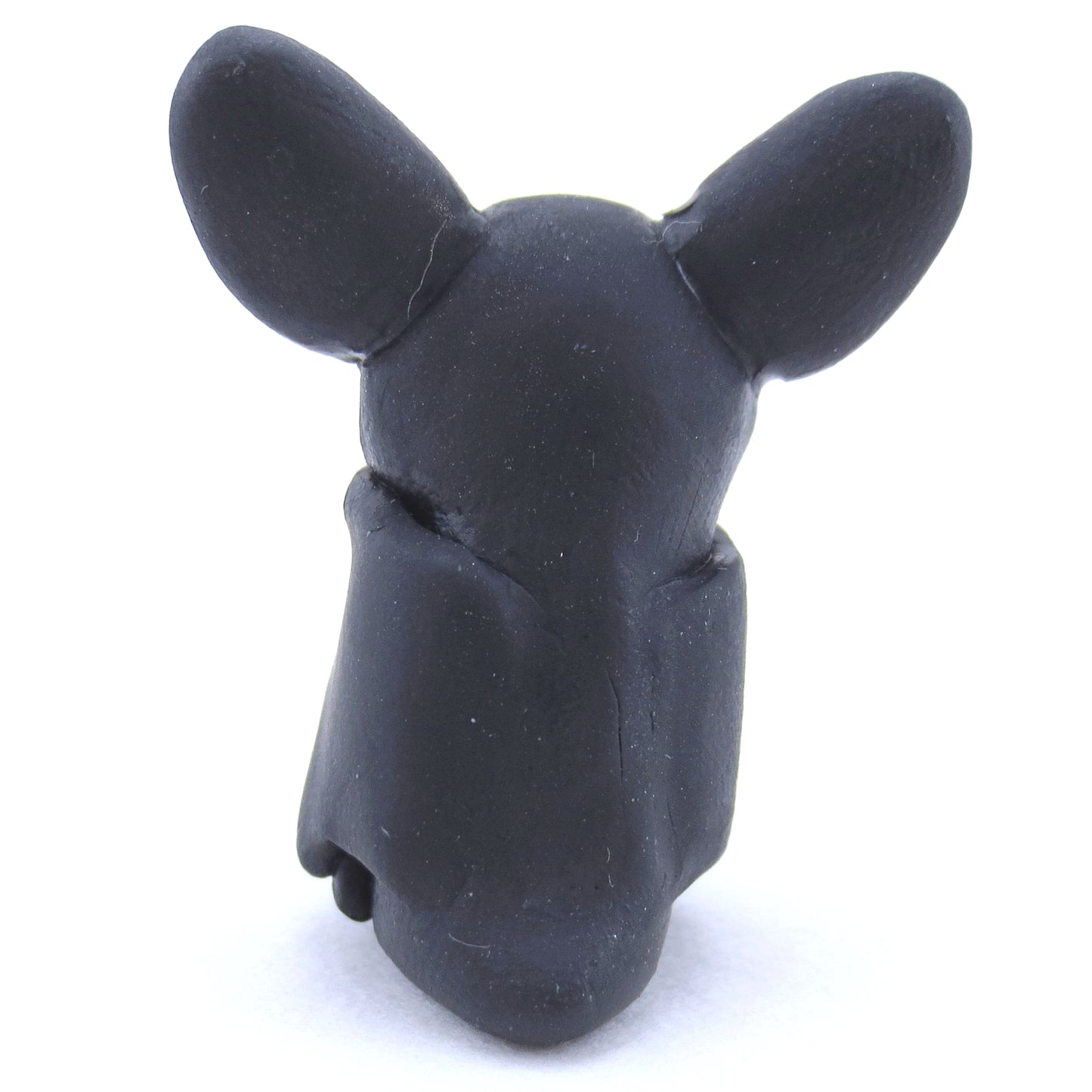 Big-Eared Bat Figurine - Polymer Clay Fall Animals