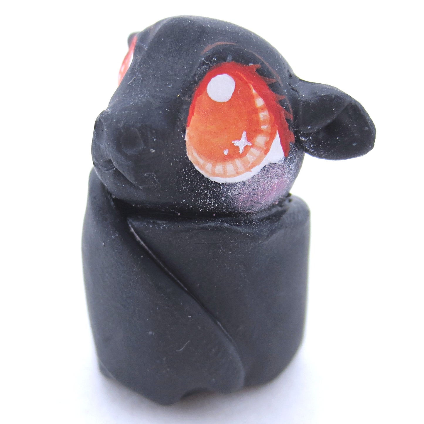 Baby Bat Figurine - Polymer Clay Fall Animals