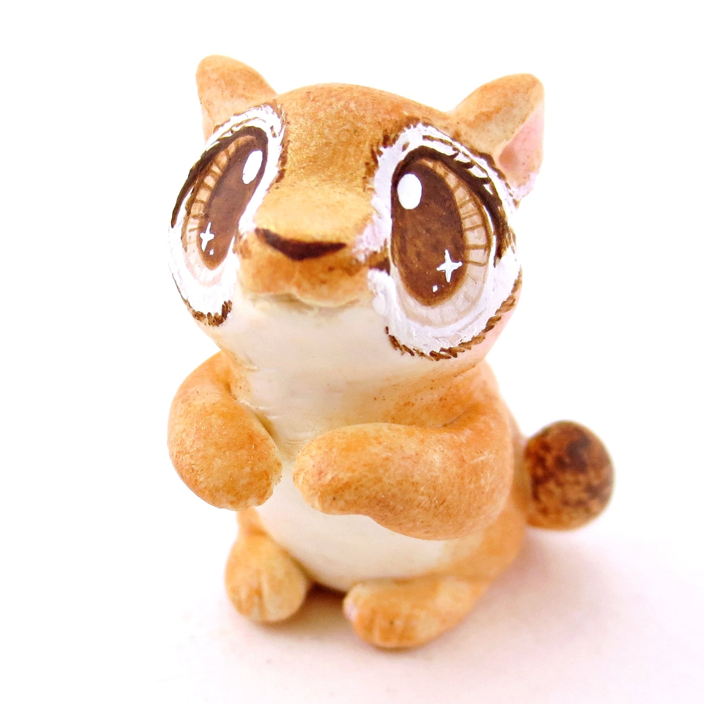 Chipmunk Figurine - Polymer Clay Fall Animals