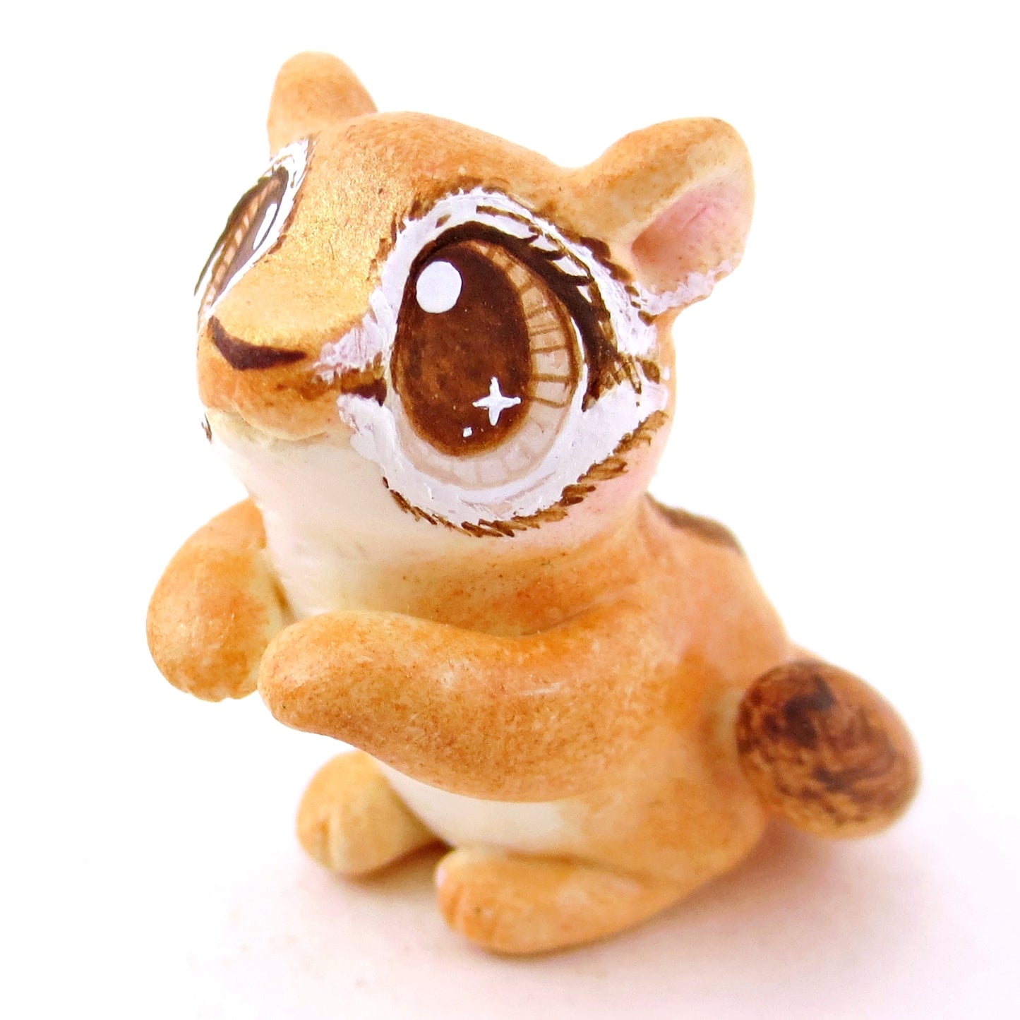 Chipmunk Figurine - Polymer Clay Fall Animals