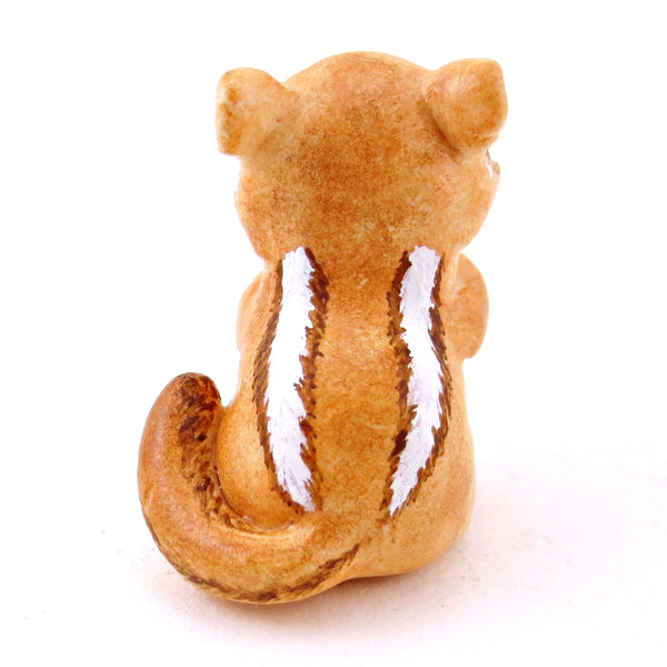 Chipmunk Figurine - Polymer Clay Fall Animals