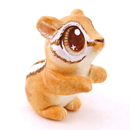 Chipmunk Figurine - Polymer Clay Fall Animals