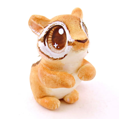 Chipmunk Figurine - Polymer Clay Fall Animals