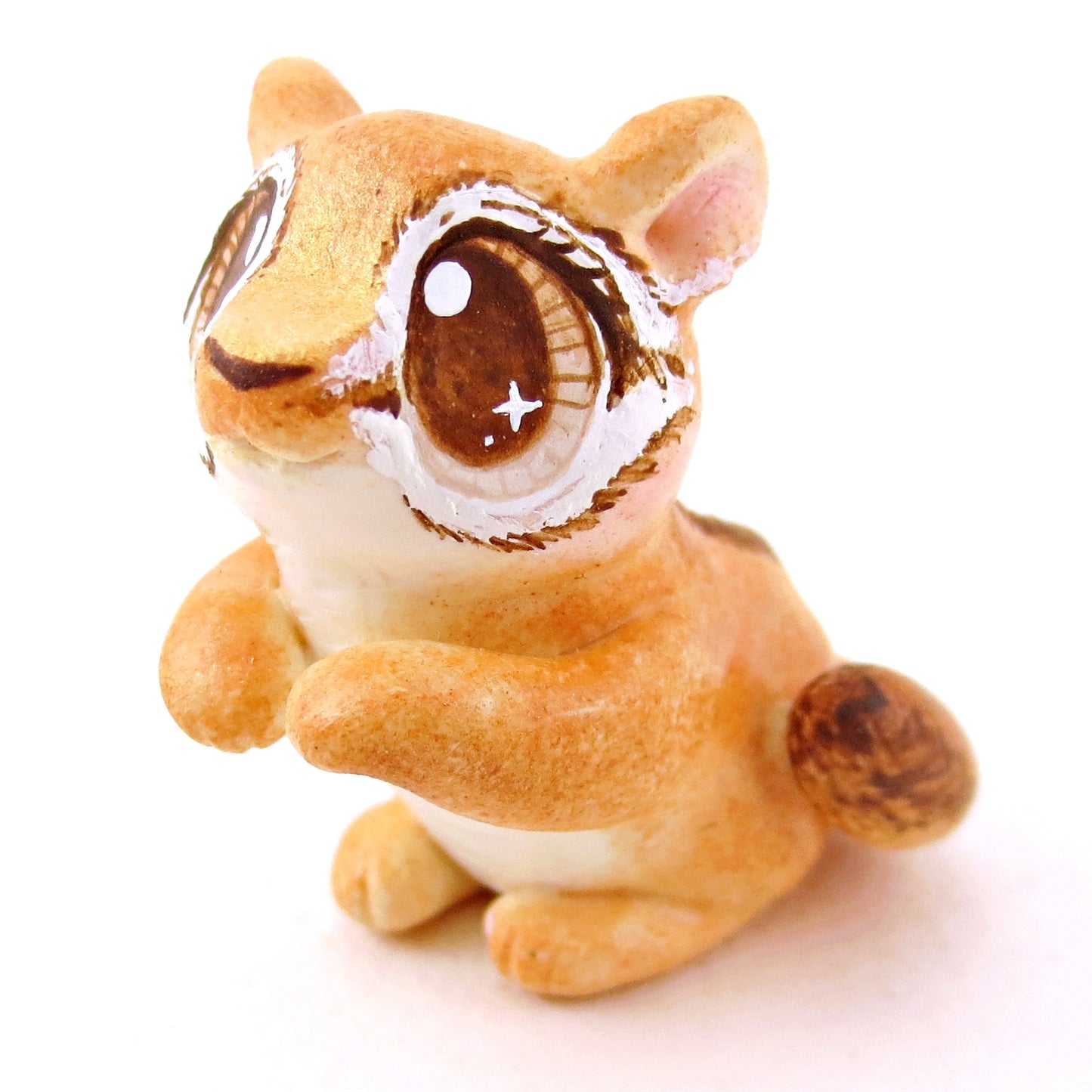 Chipmunk Figurine - Polymer Clay Fall Animals