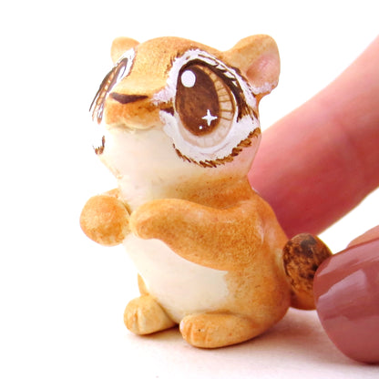 Chipmunk Figurine - Polymer Clay Fall Animals