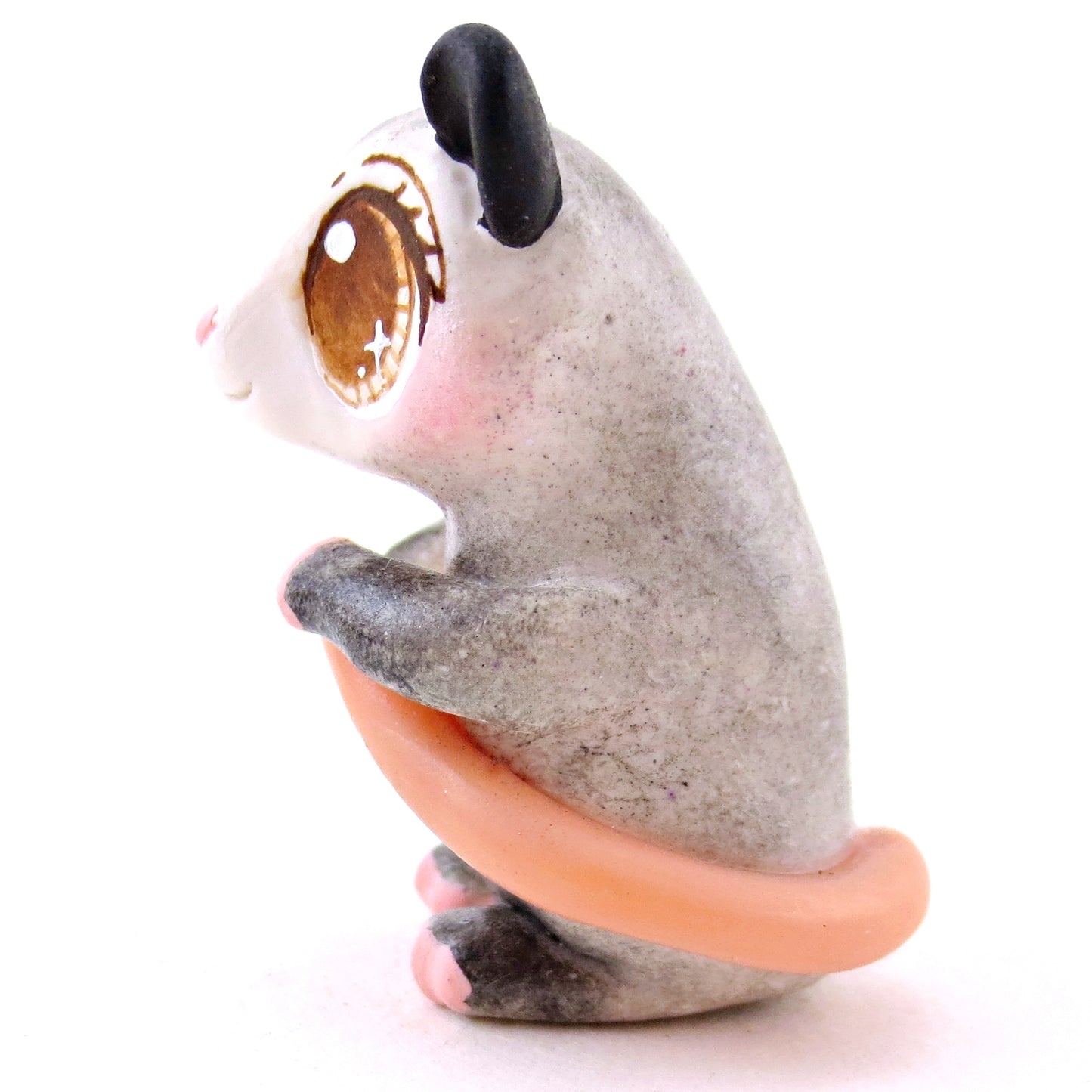 Opossum Figurine - Polymer Clay Fall Animals