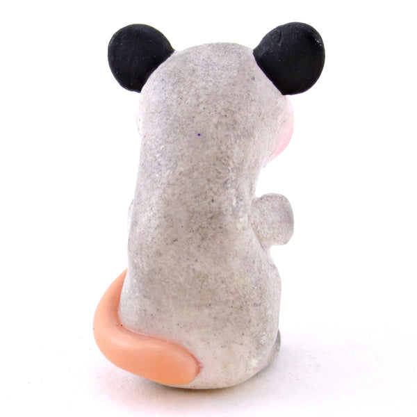 Opossum Figurine - Polymer Clay Fall Animals