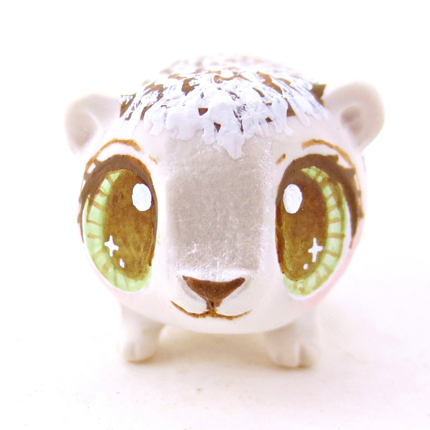 Hazel-Eyed Hedgehog Figurine - Polymer Clay Fall Animals