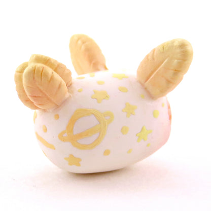 Yellow/Orange Constellation Sea Bunny Figurine - Polymer Clay Celestial Sea Animals