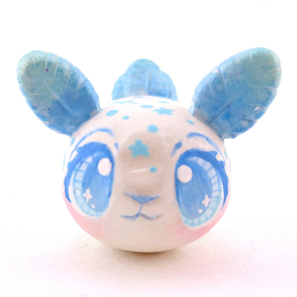 Blue Constellation Sea Bunny Figurine - Polymer Clay Celestial Sea Animals