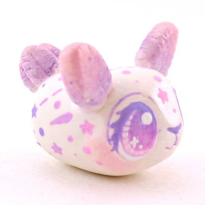 Pink/Purple Constellation Sea Bunny Figurine - Polymer Clay Celestial Sea Animals