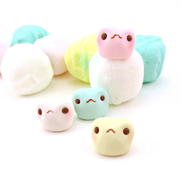 Buttermint Frog Set - 4 Tiny Pastel Frogs!