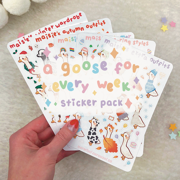 A Goose for Every Week Sticker Pack