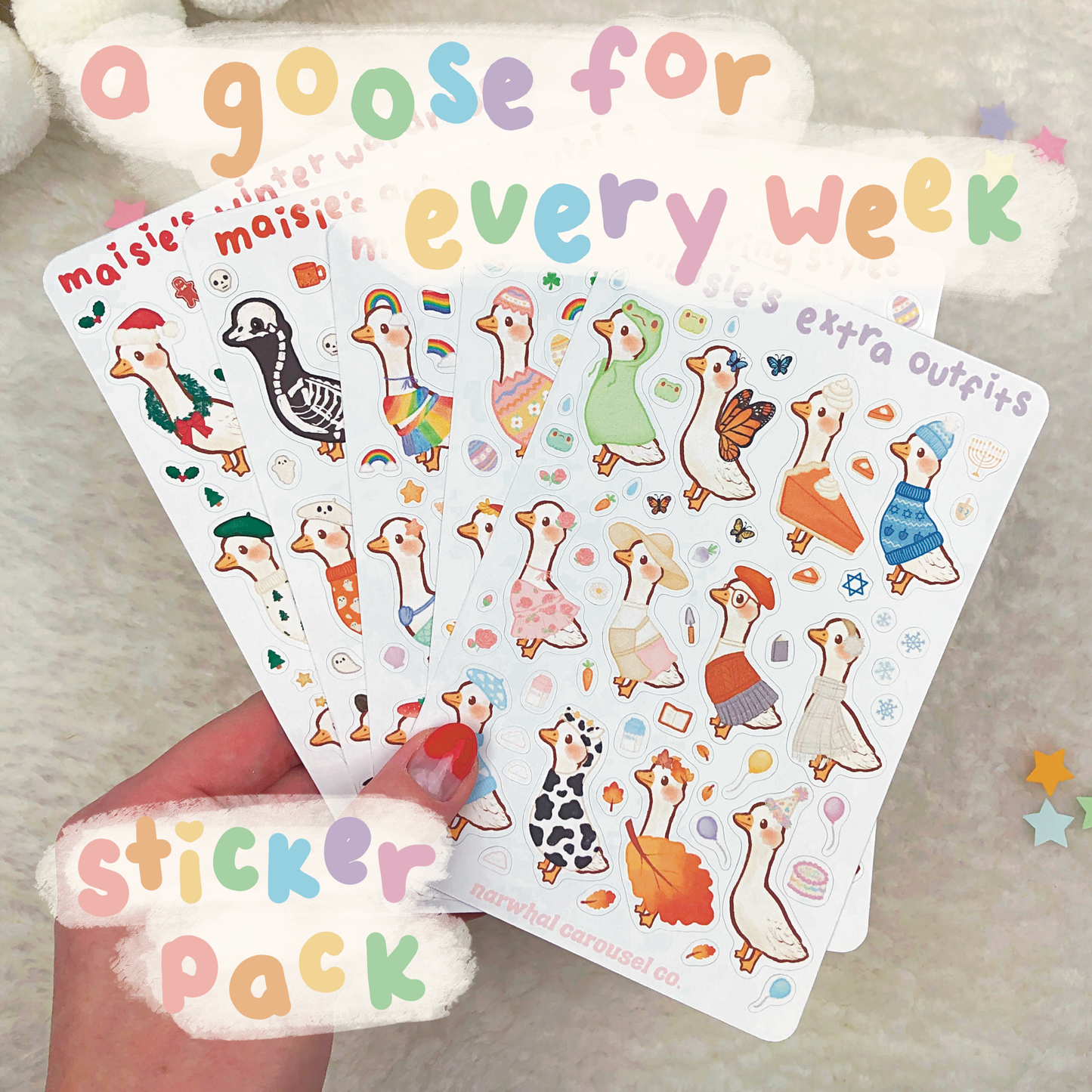 A Goose for Every Week Sticker Pack