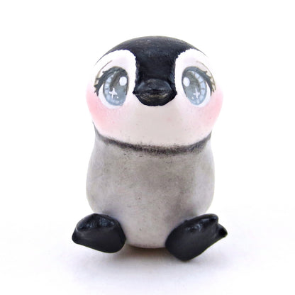 Penguin Figurine - Polymer Clay Animals Winter Collection