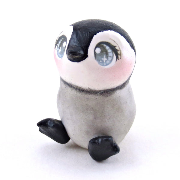 Penguin Figurine - Polymer Clay Animals Winter Collection
