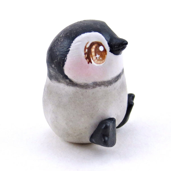 Little Penguin Figurine - Polymer Clay Animals Winter Collection