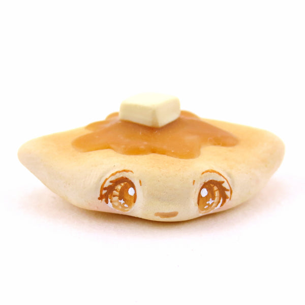 Sea Pancake Manta Ray Figurine - "Breakfast Buddies" Polymer Clay Animal Collection