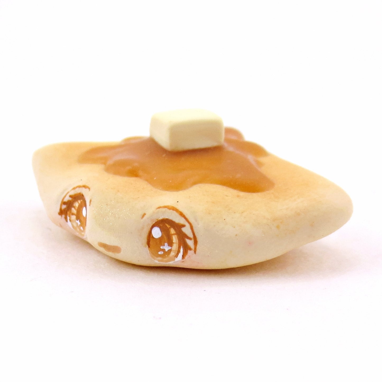 Sea Pancake Manta Ray Figurine - "Breakfast Buddies" Polymer Clay Animal Collection