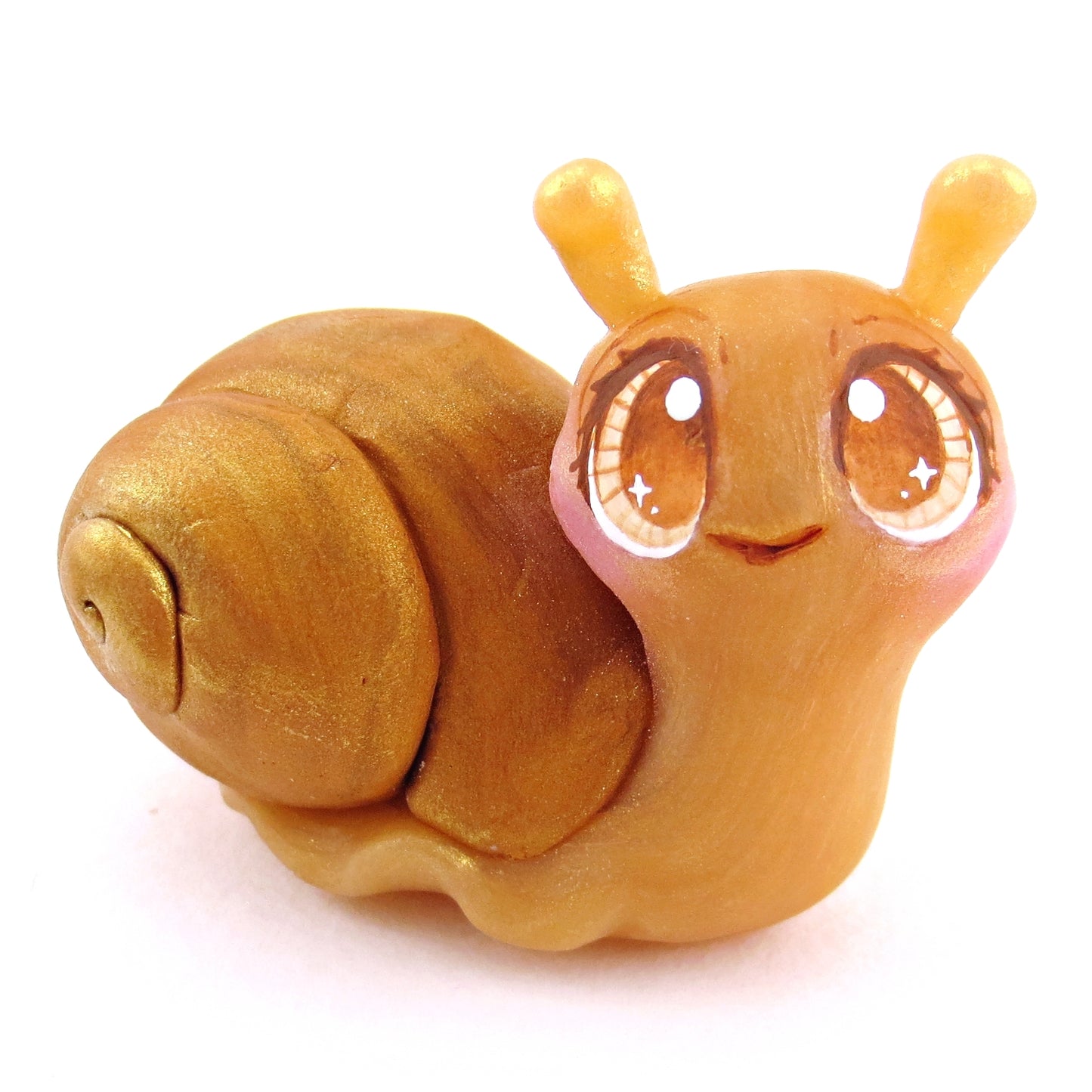 Chonky Snail Figurine - Polymer Clay Cottagecore Animals