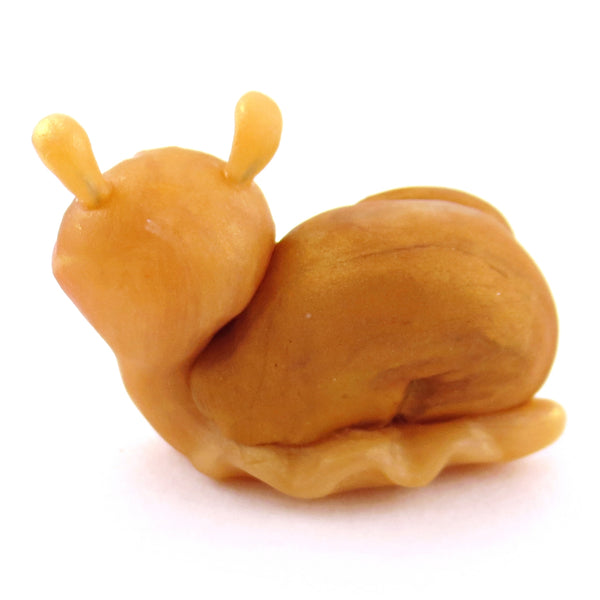 Chonky Snail Figurine - Polymer Clay Cottagecore Animals