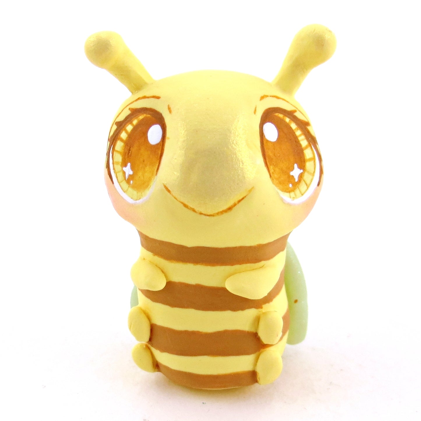 Standing Honey Bee Figurine - Polymer Clay Cottagecore Animals