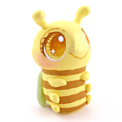 Standing Honey Bee Figurine - Polymer Clay Cottagecore Animals