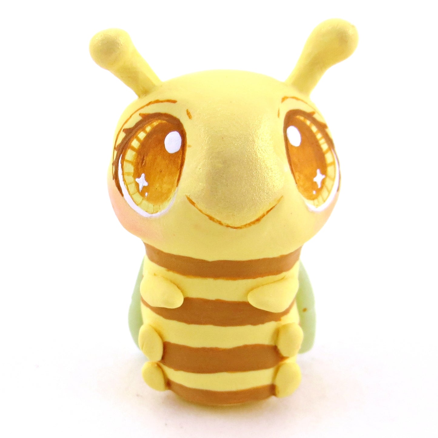 Standing Honey Bee Figurine - Polymer Clay Cottagecore Animals