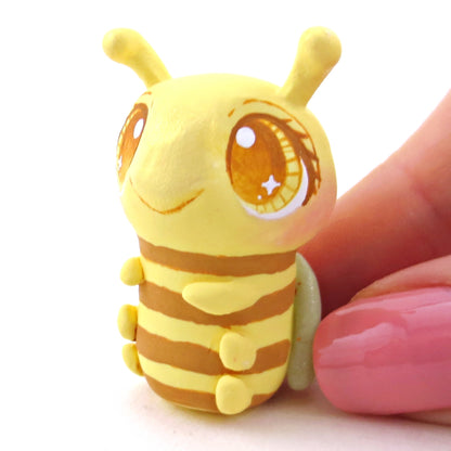 Standing Honey Bee Figurine - Polymer Clay Cottagecore Animals