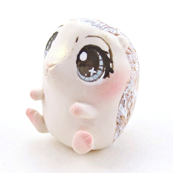 Little Hedgehog Figurine - Polymer Clay Cottagecore Spring Animal Collection