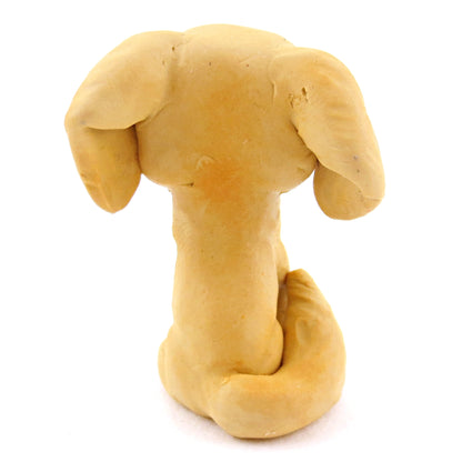 Golden Retriever Dog Figurine - Polymer Clay Dog Collection