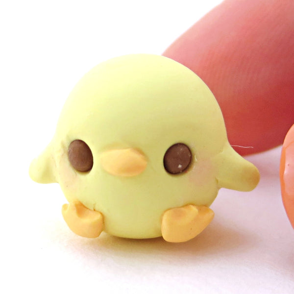 Little Chick Nugget Figurine - Polymer Clay Easter and Spring Animals