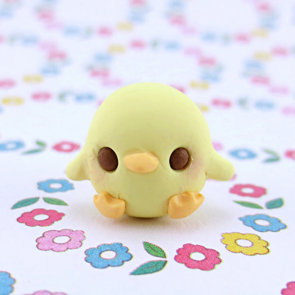 Little Chick Nugget Figurine - Polymer Clay Easter and Spring Animals