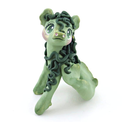 Kelpie Figurine - Polymer Clay Elementals Collection