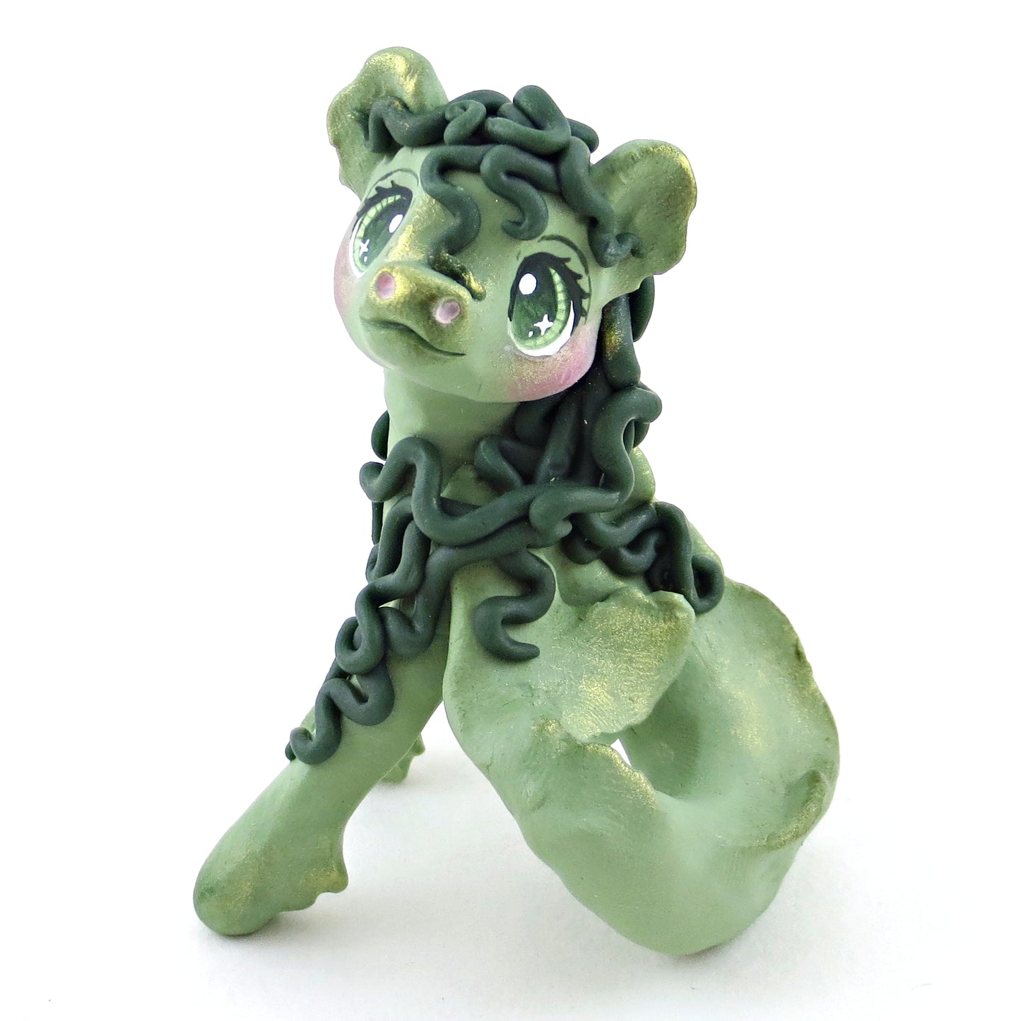 Kelpie Figurine - Polymer Clay Elementals Collection