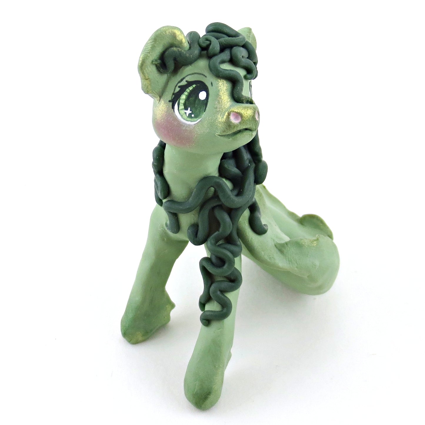 Kelpie Figurine - Polymer Clay Elementals Collection