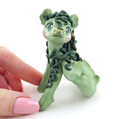 Kelpie Figurine - Polymer Clay Elementals Collection