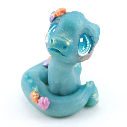 Little Sea Snake Figurine - Polymer Clay Elementals Collection