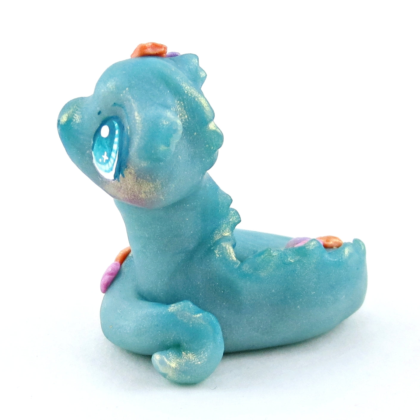 Little Sea Snake Figurine - Polymer Clay Elementals Collection