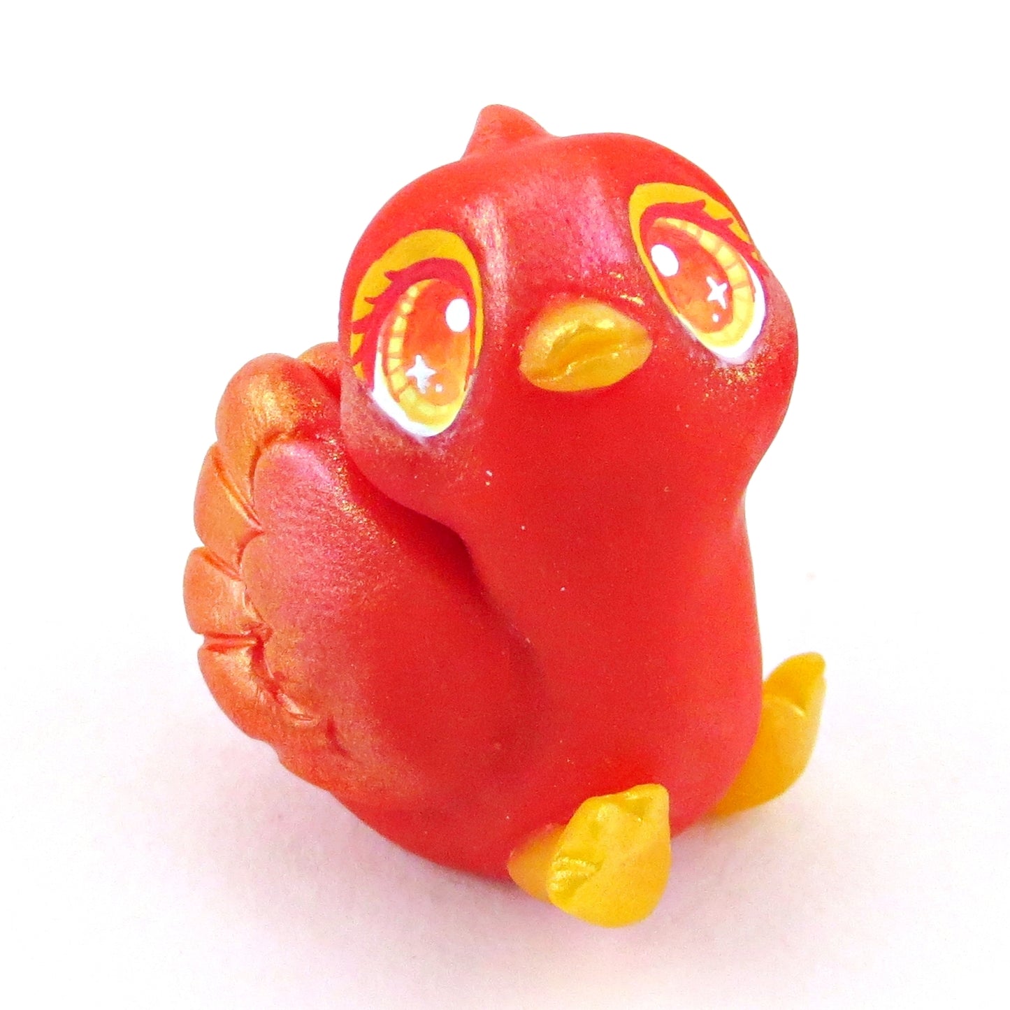 Phoenix Figurine - Polymer Clay Elementals Collection